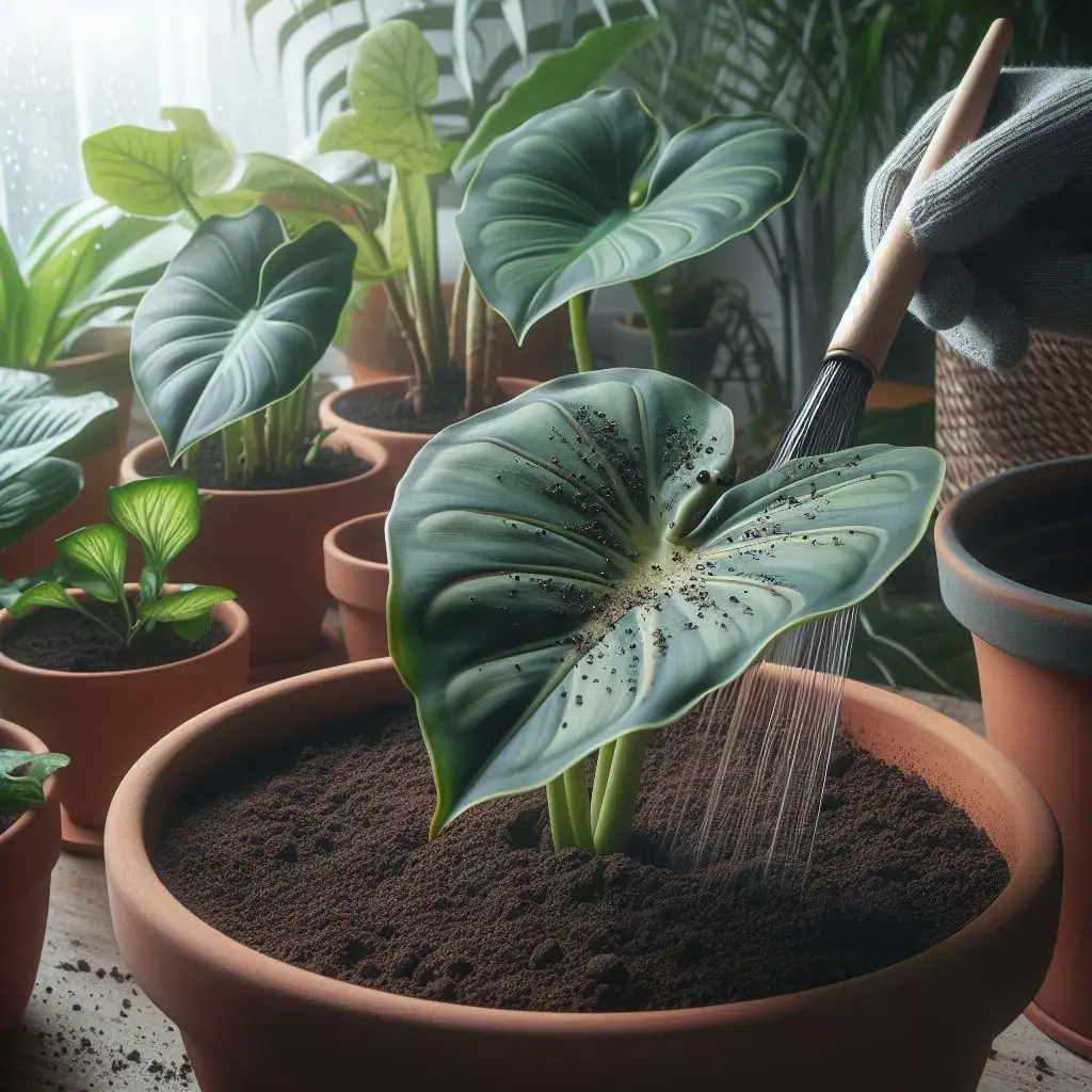 Should You Fertilize Alocasia Stingray Plants?