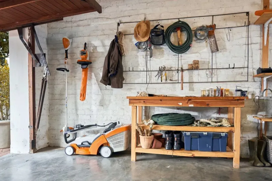 Clean Tools and Organize Storage for garden