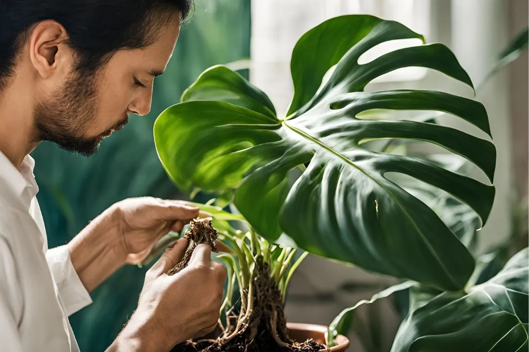 Inspect the Roots and Remove Damaged Portions