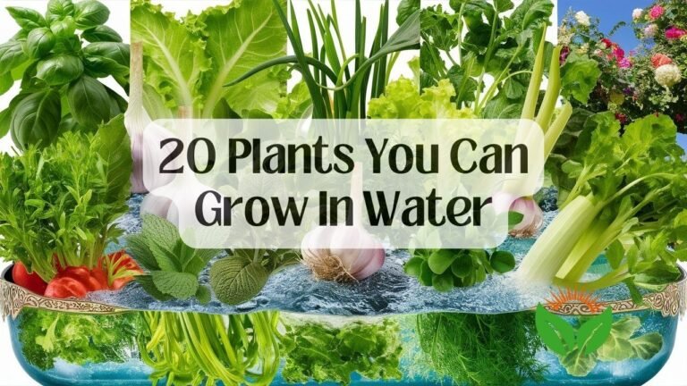 20 Herbs, Vegetables & Plants You Can Grow In Water