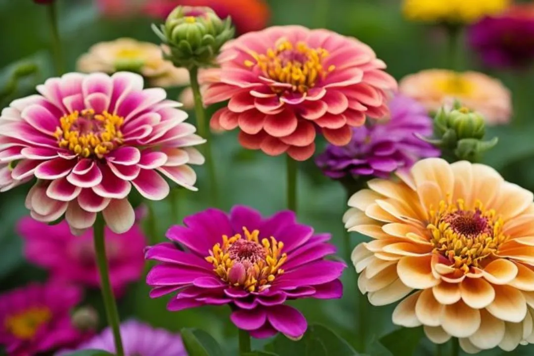 Zinnias