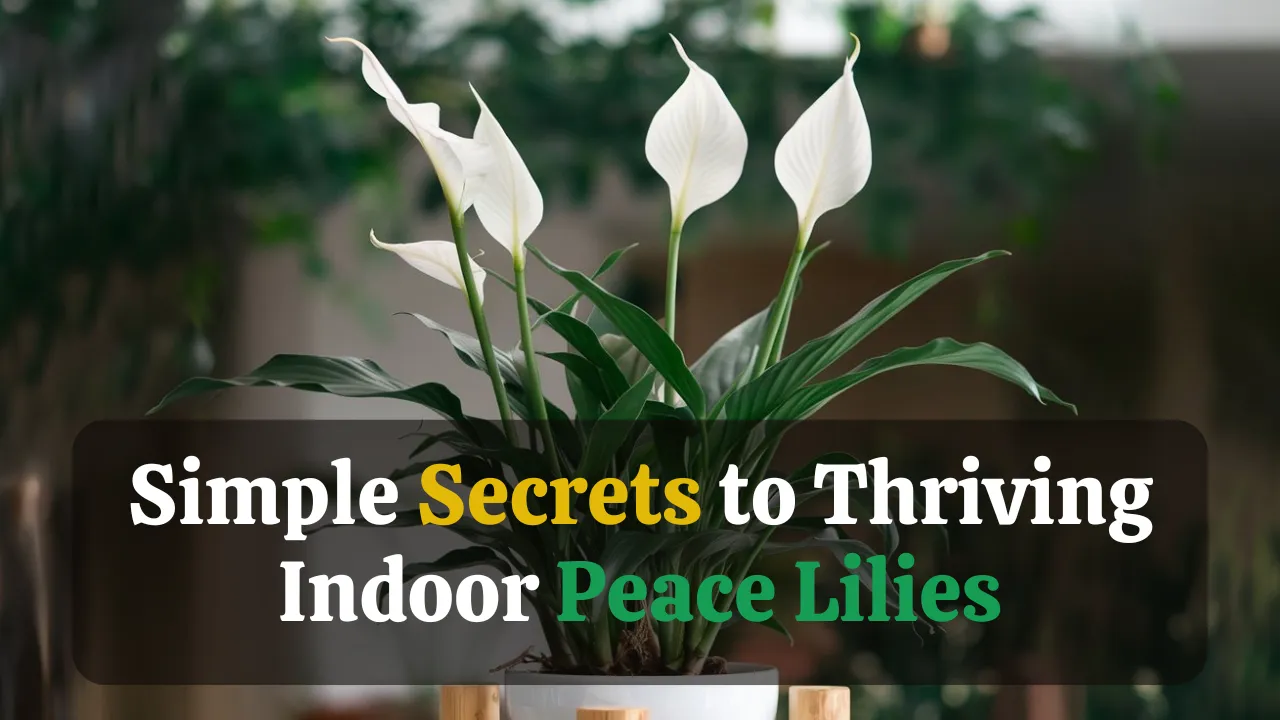 Simple Secrets to Thriving Indoor Peace Lilies