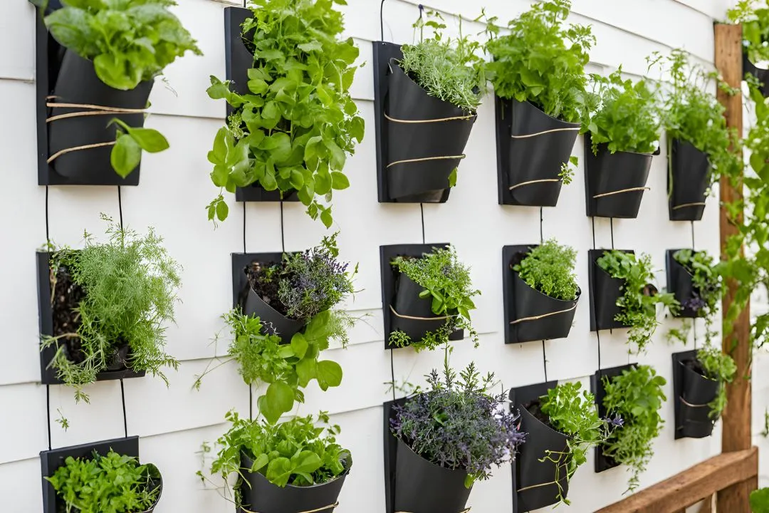 Install a Vertical Herb Garden