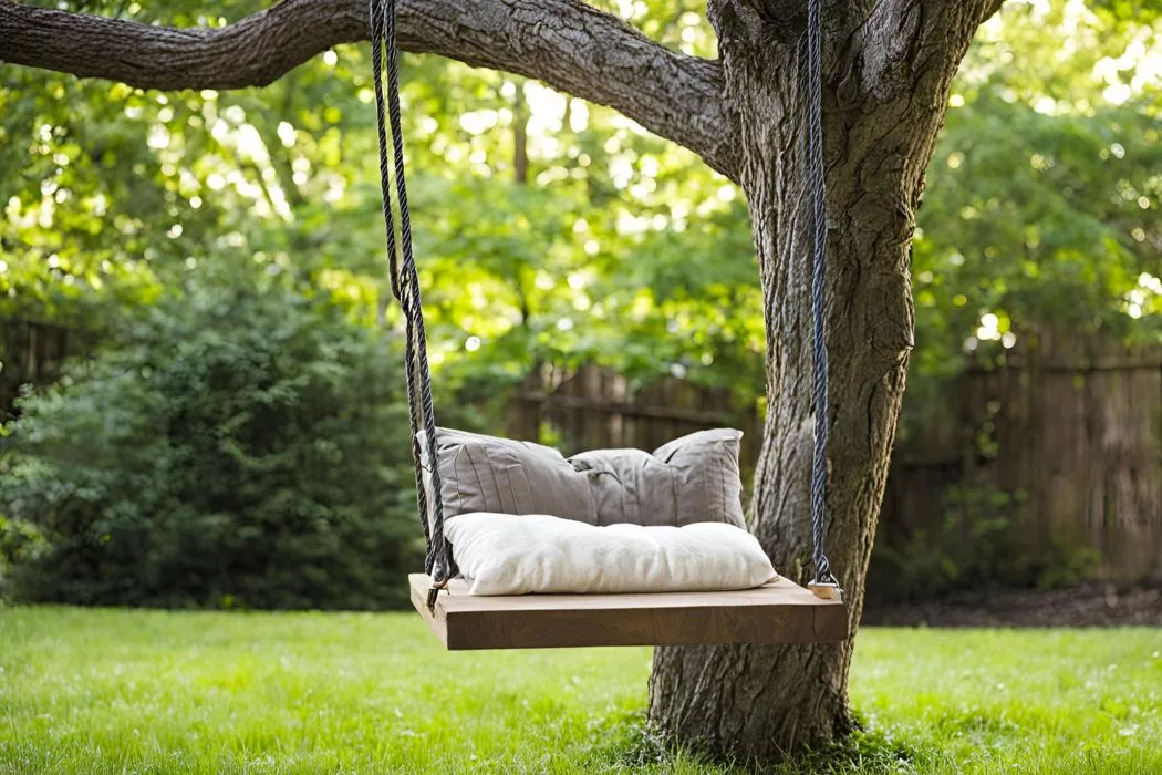 Make a Tree Swing for Backyard