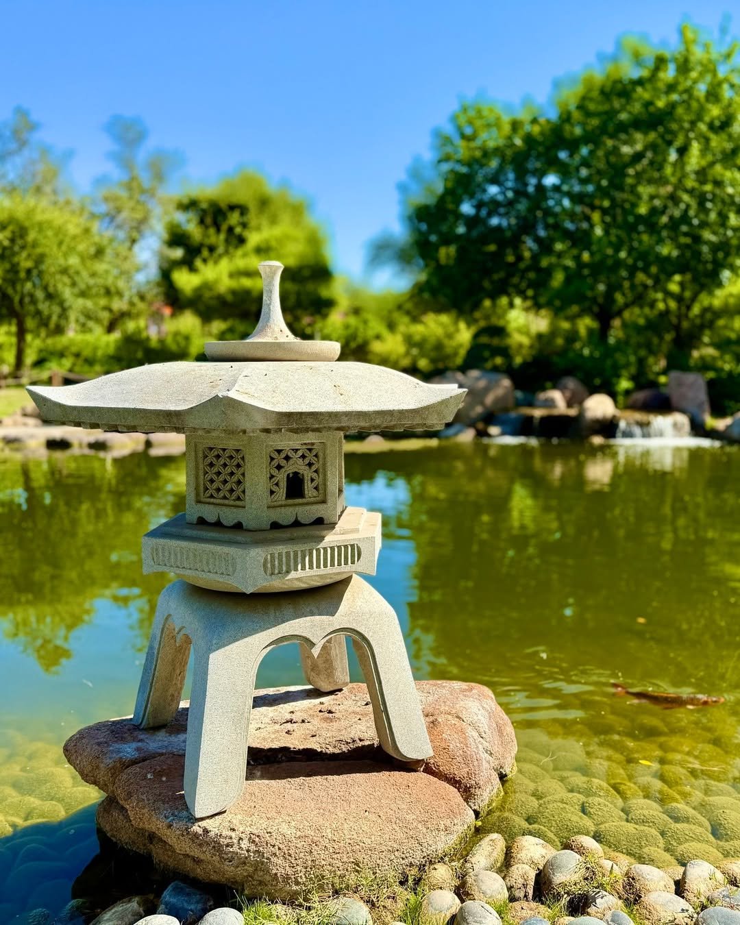 Peaceful Zen Garden Mini Pagoda Sculpture 