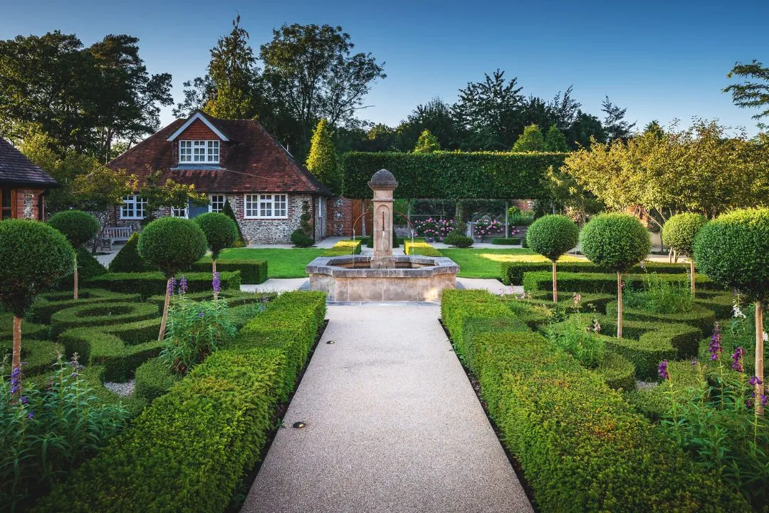 Symmetrical Formal Garden
