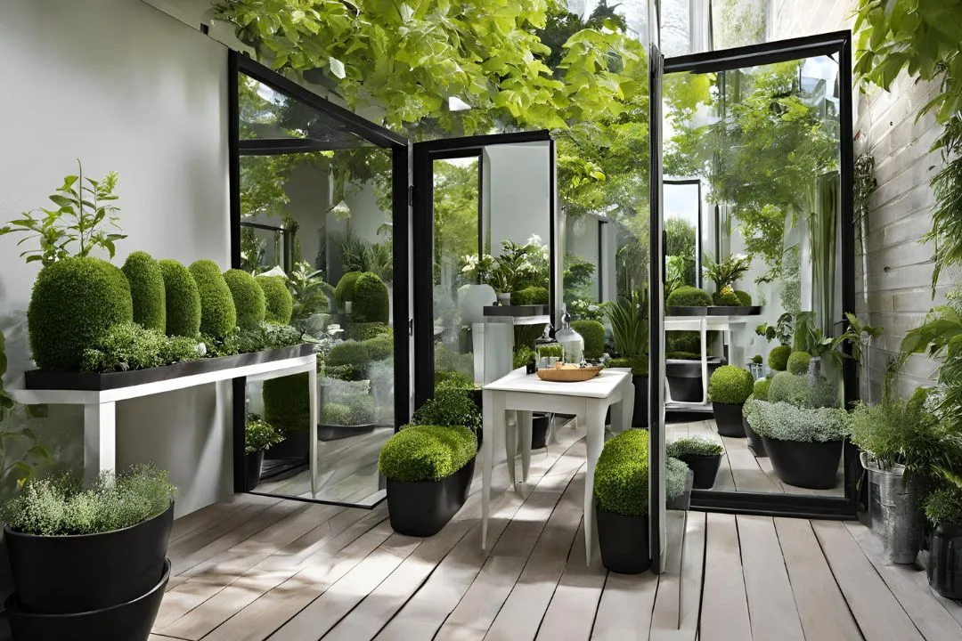 Use Mirrored Surfaces