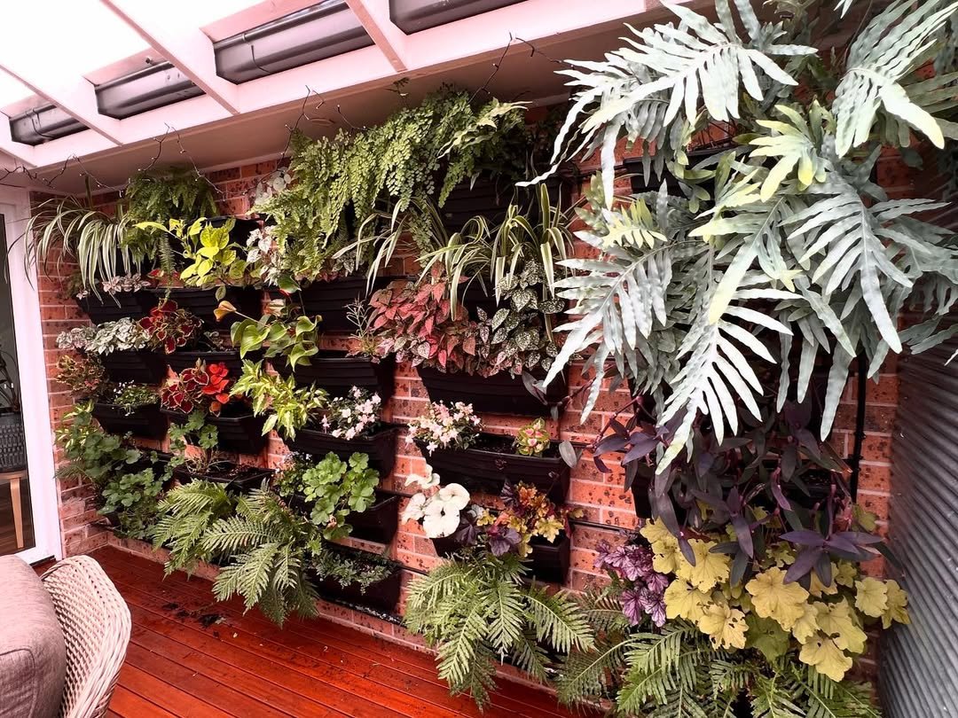 DIY Backyard Vertical Garden