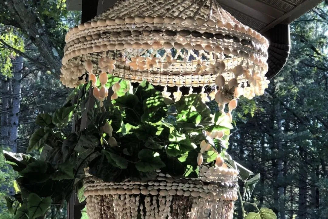 Antique Chandelier Plant Hanger