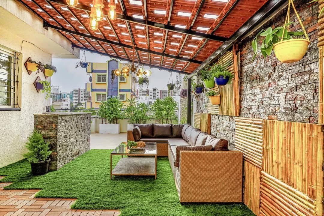 Small Backyard Landscaping Outdoor Room Concept pargola 