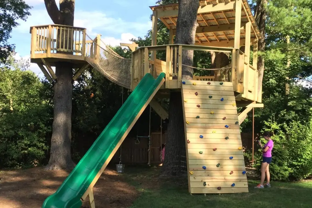 Build a Treehouse or Play Area
