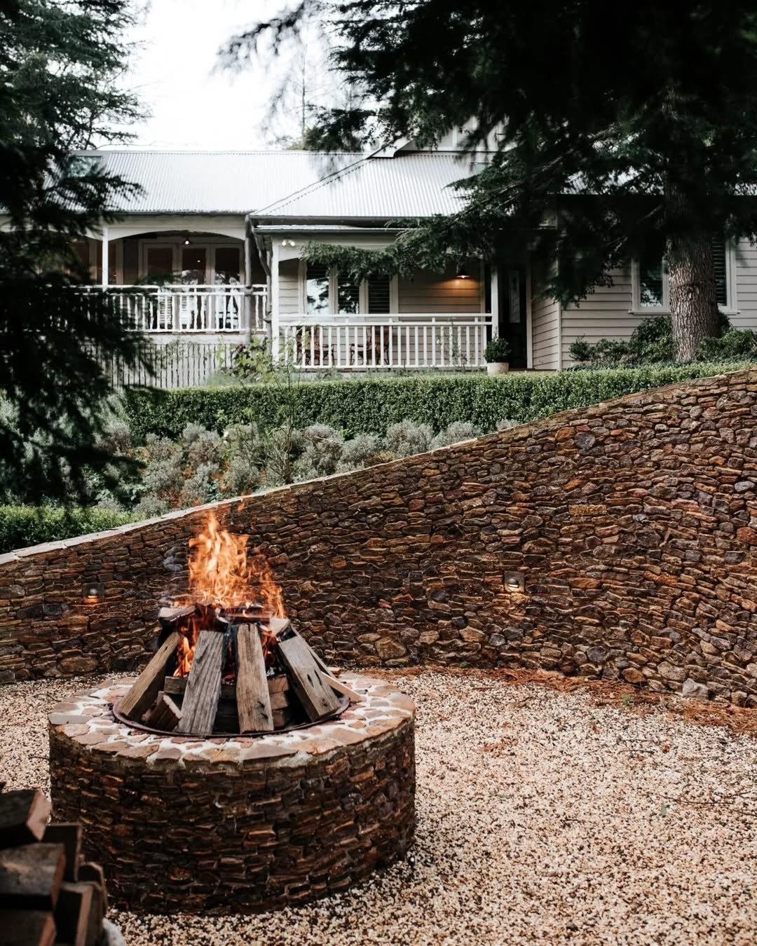 Cozy Garden Nook Fire Pit