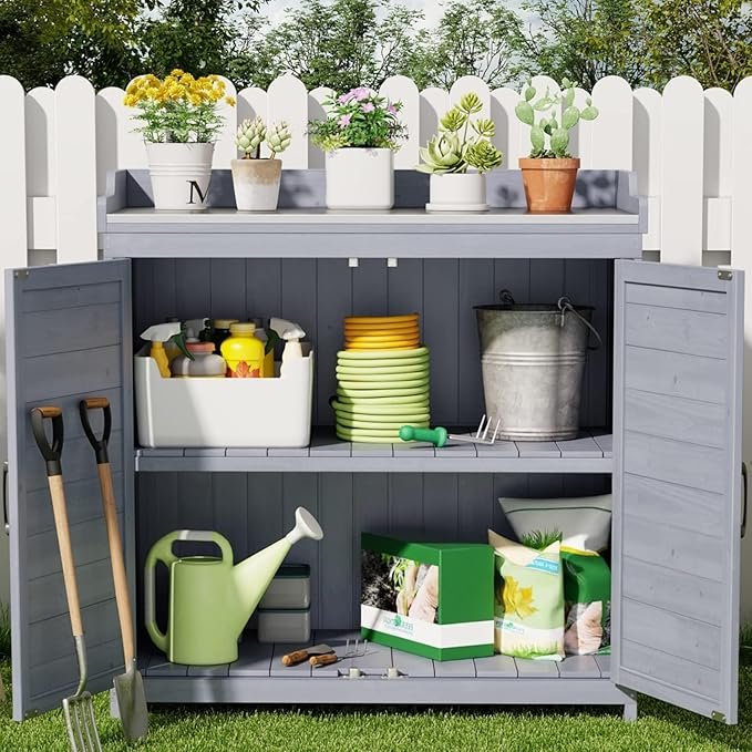 Dual-Purpose Potting Bench