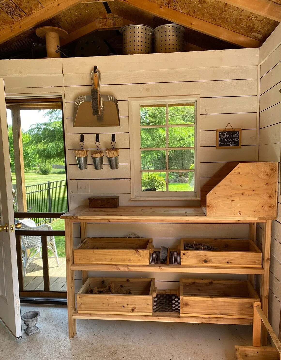 Elegant Potting Bench