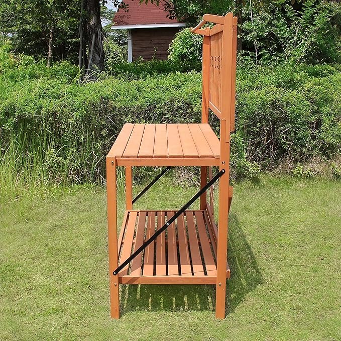 Folding Potting Bench