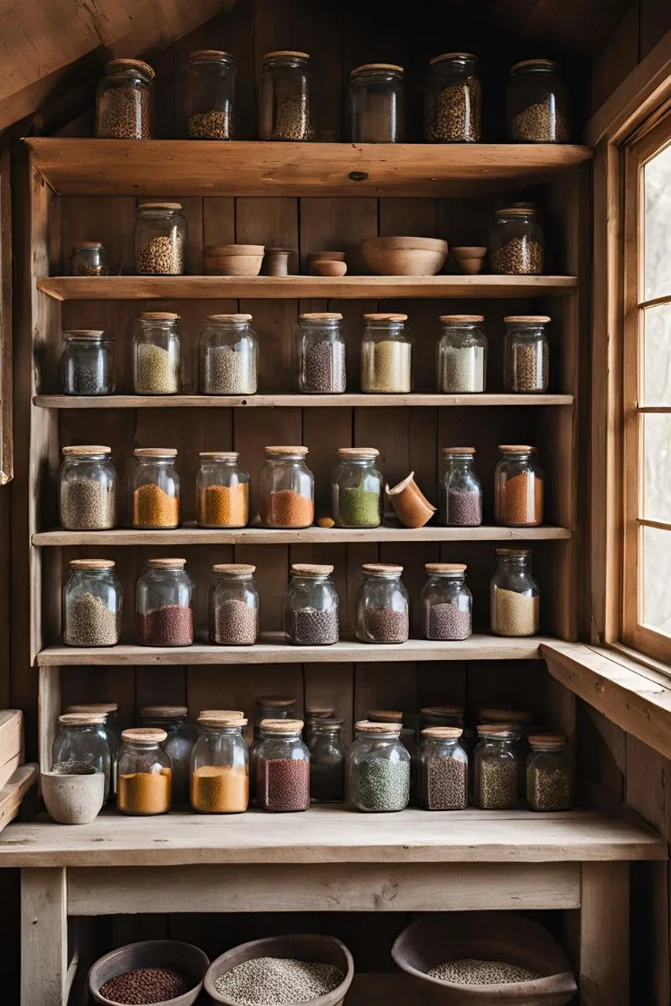 Glass Jar Storage