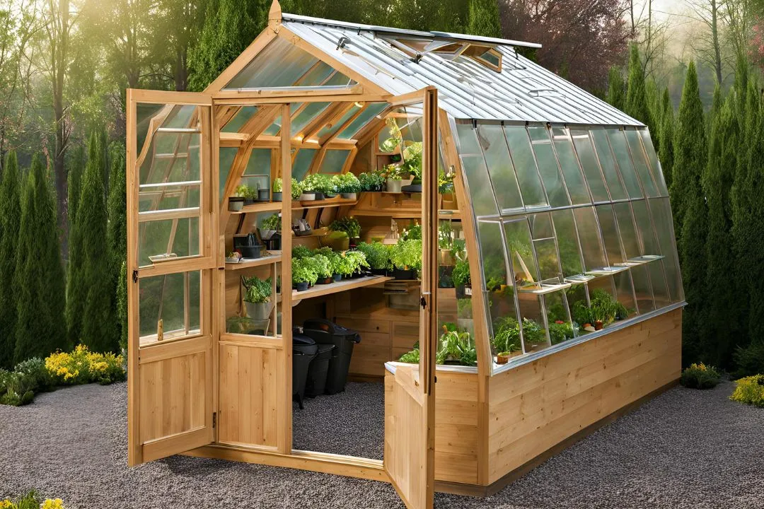 Greenhouse Hybrid Shed