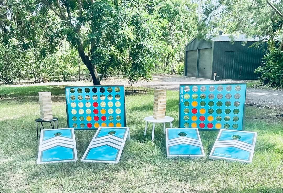 Backyard Makeover Lawn Game Area in garden