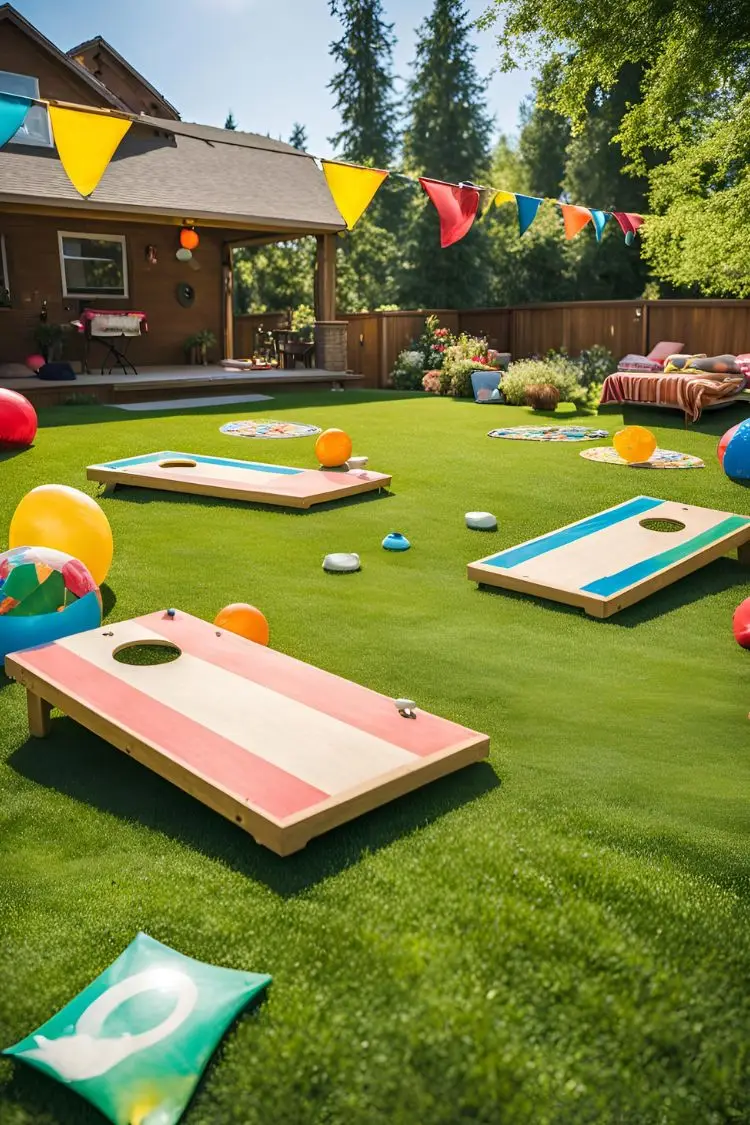 Lawn Game Area