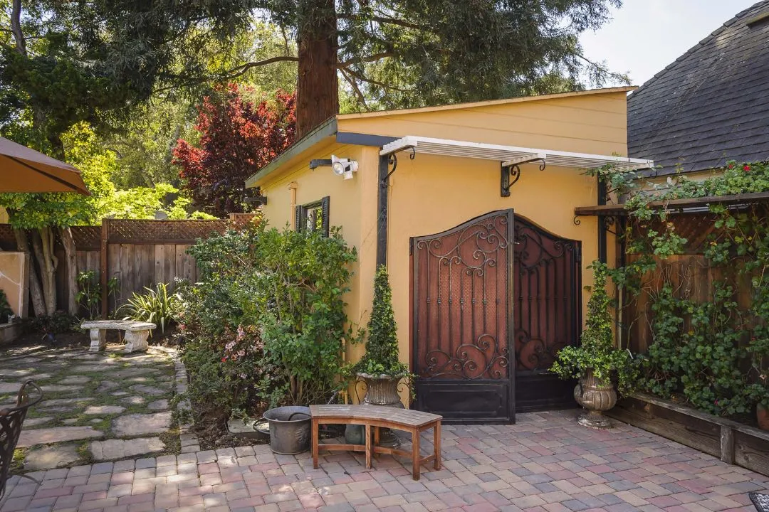 Mediterranean Inspired Shed