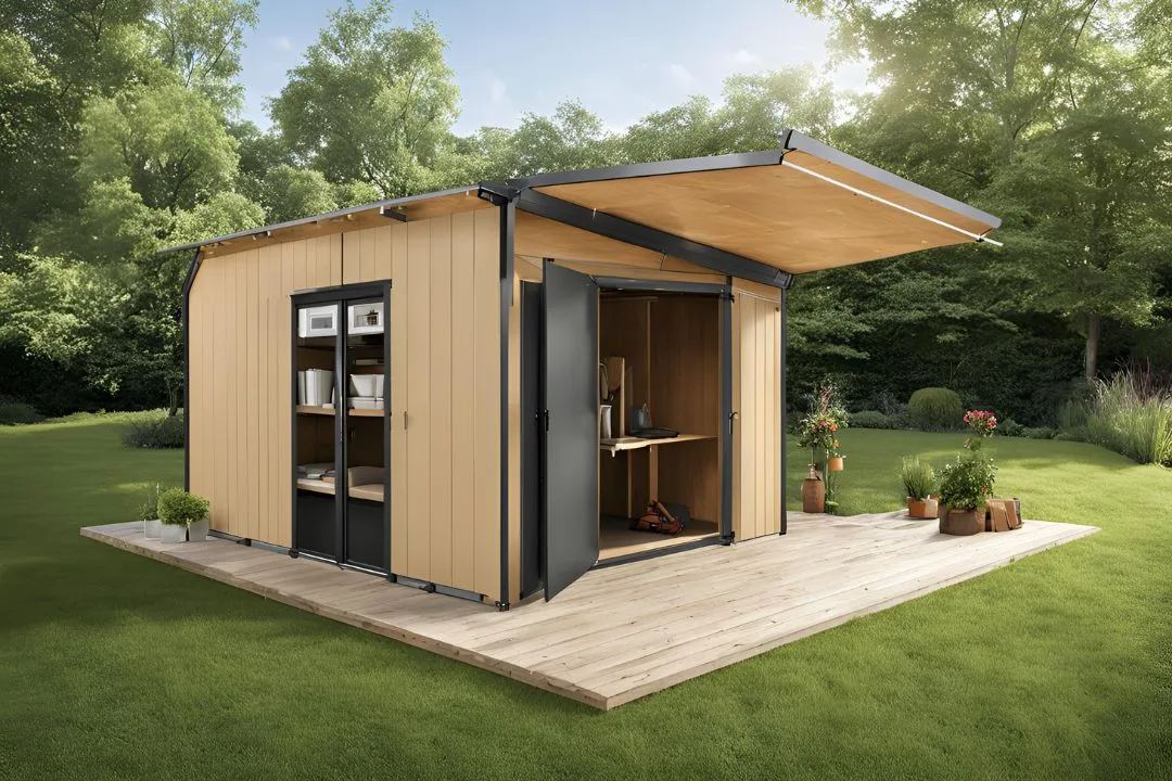 Modular Expandable Shed