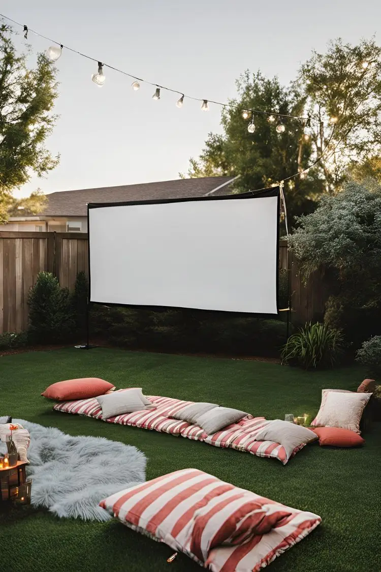 Outdoor Movie Screen