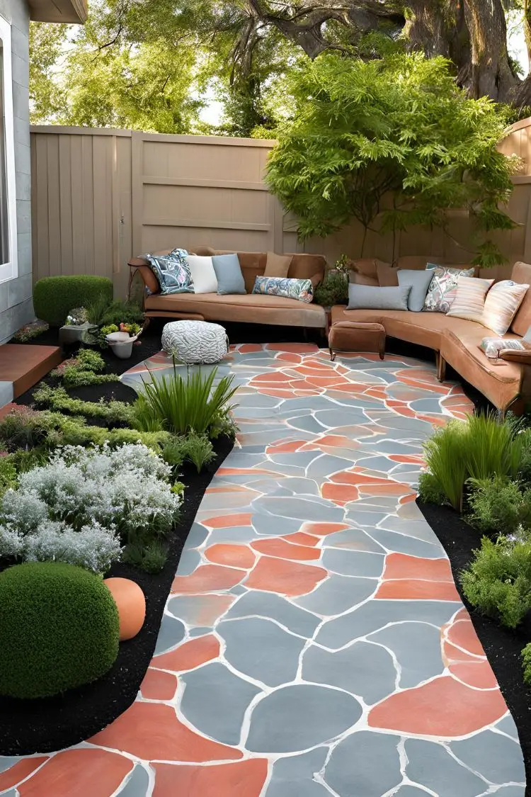 Painted Concrete