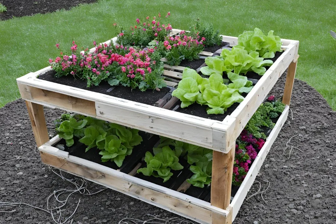 Portable Pallet Garden