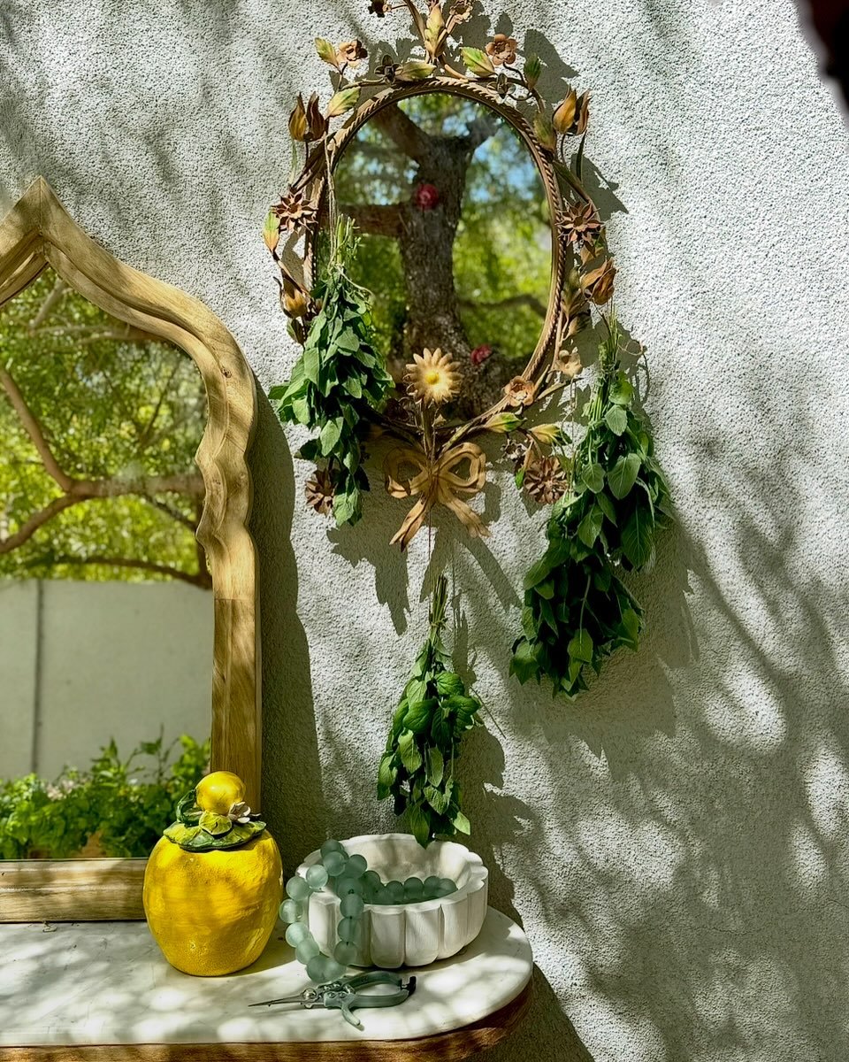 Secret Garden Mirror Wall