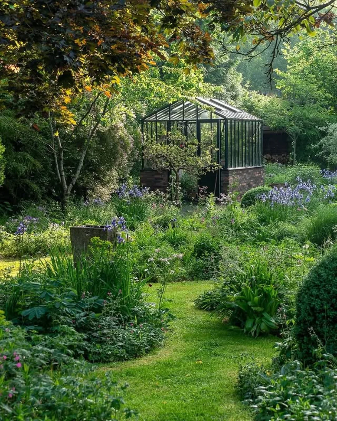 Secret Garden Winding Pathways 