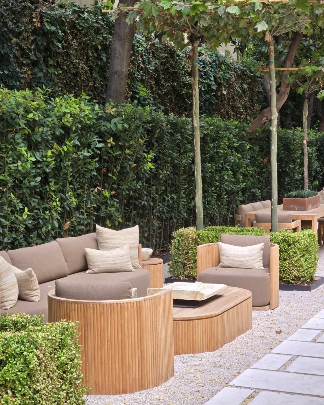 Small Backyard Landscaping Pocket Seating Areas