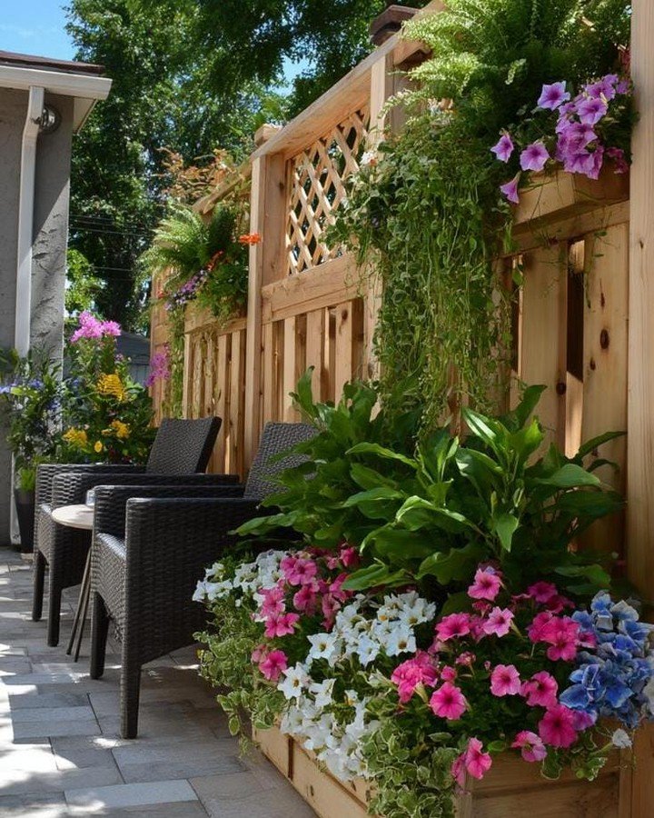 Small Backyard Landscaping Privacy Screens