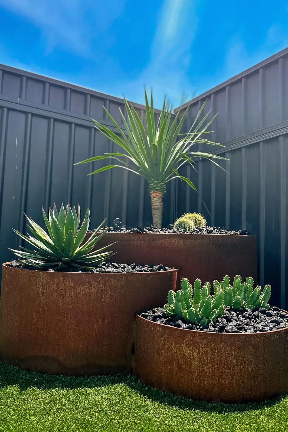 Tiered Corner Planters