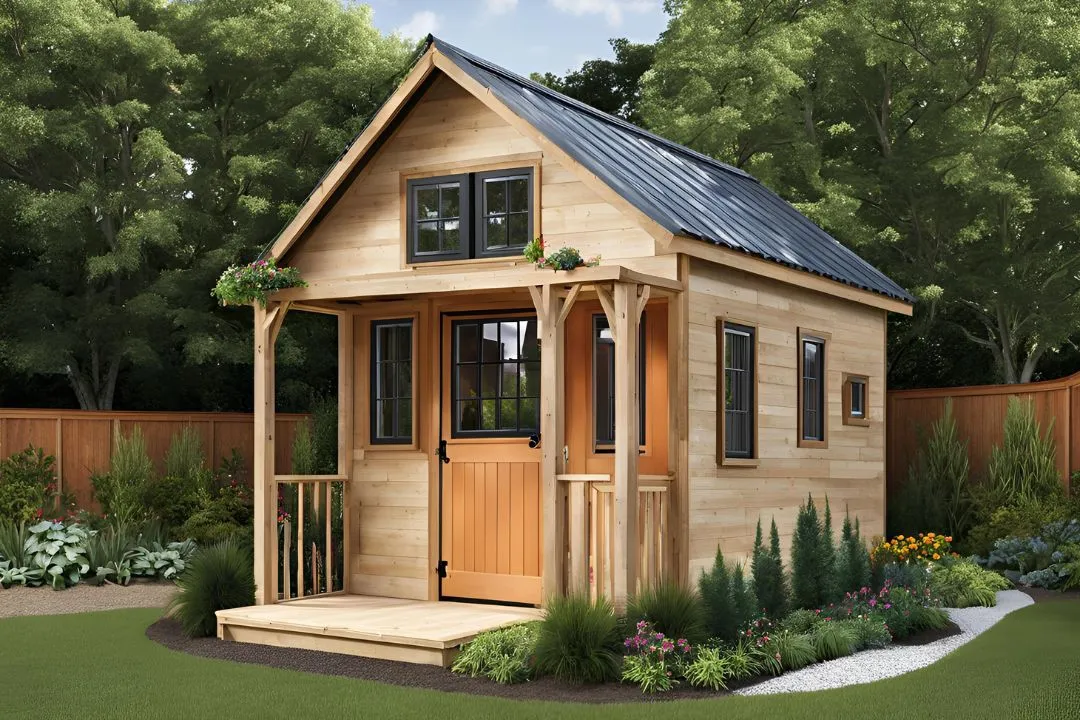 Tiny House Style Shed