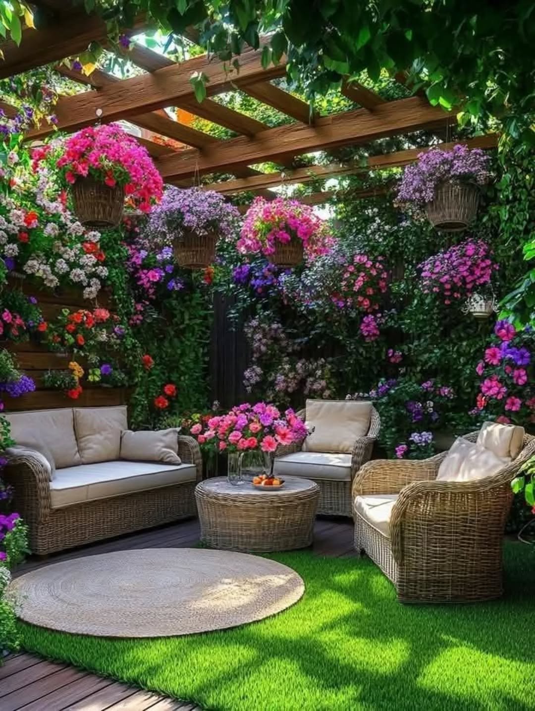 Vertical Herb Garden Patio Garden