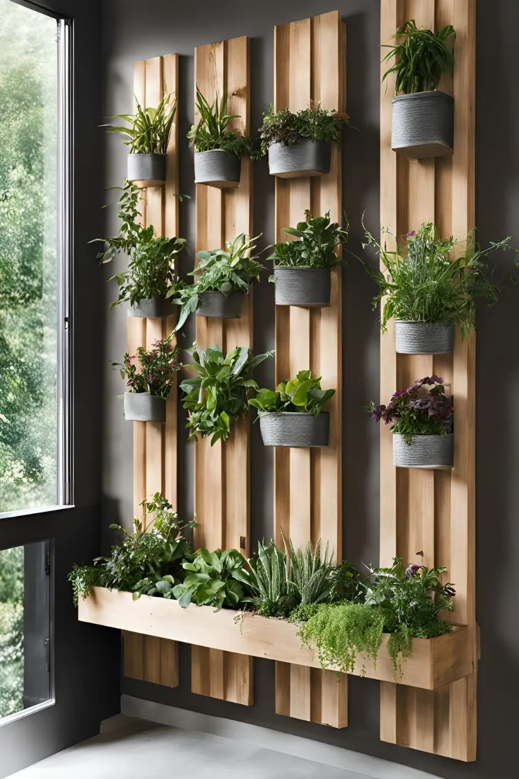 Vertical Planter Wall