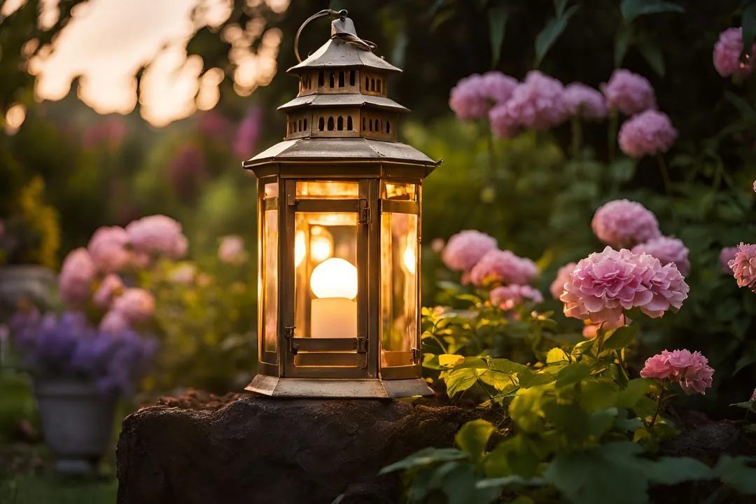 Vintage Lantern Garden Lighting