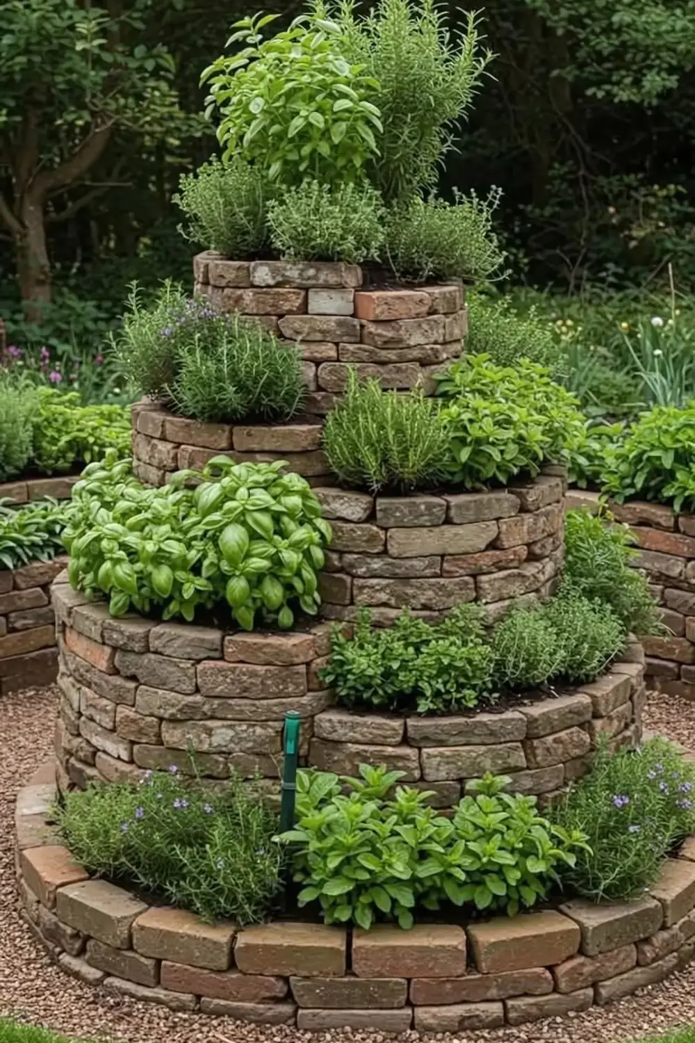 Corner Herb Spiral