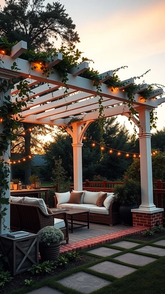 Modern Farmhouse Pergola