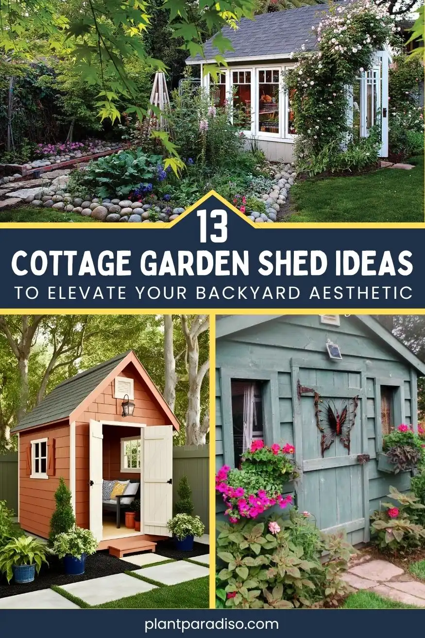Cottage Garden Shed Ideas