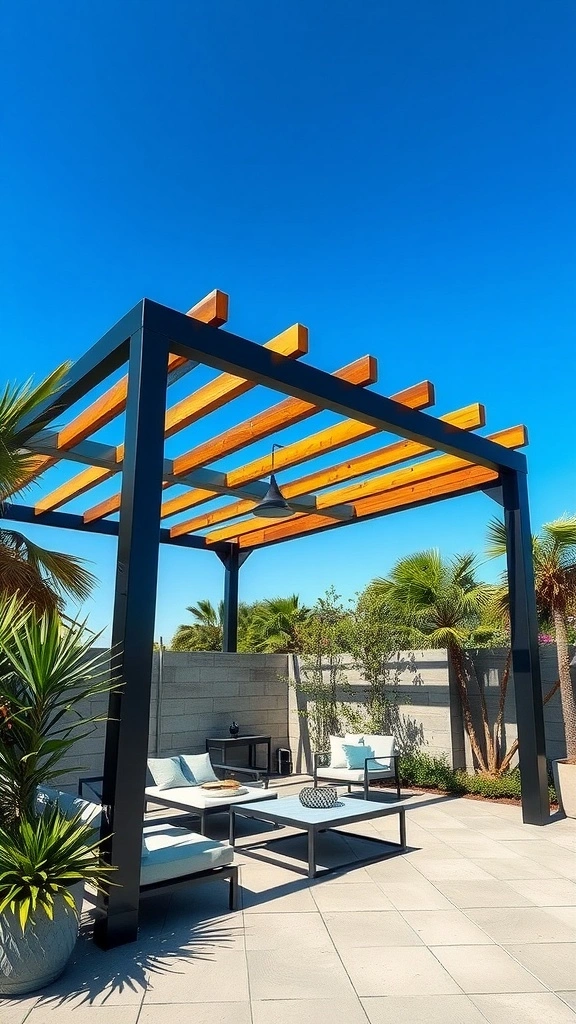 Industrial Design Pergola