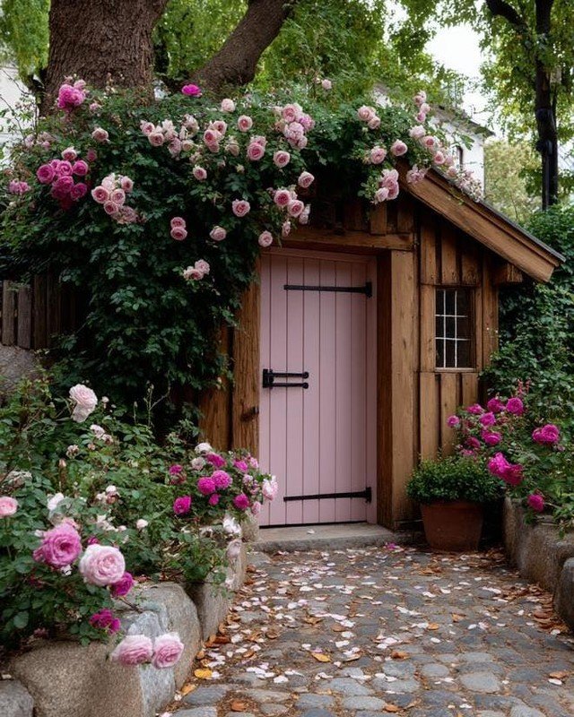 Hidden Garden Door For Secret Garden Entrance