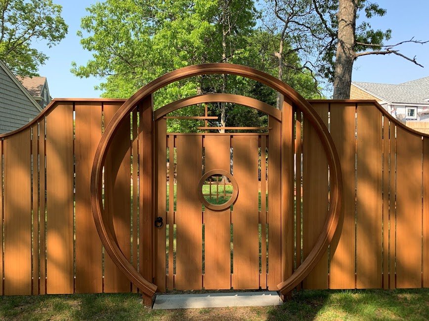 Moon Gate For Secret Garden Entrance