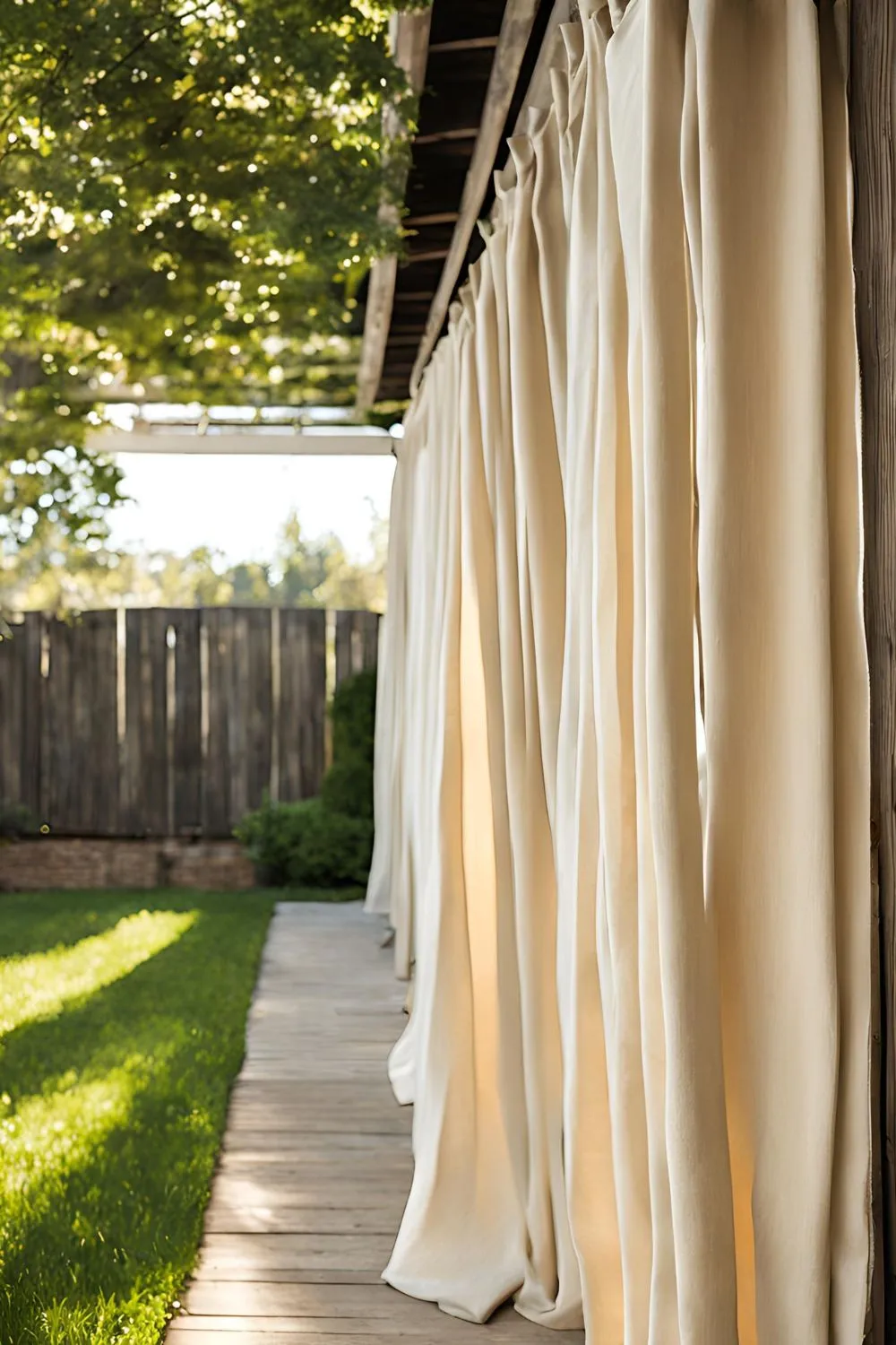 Canvas Drop Cloth Curtains