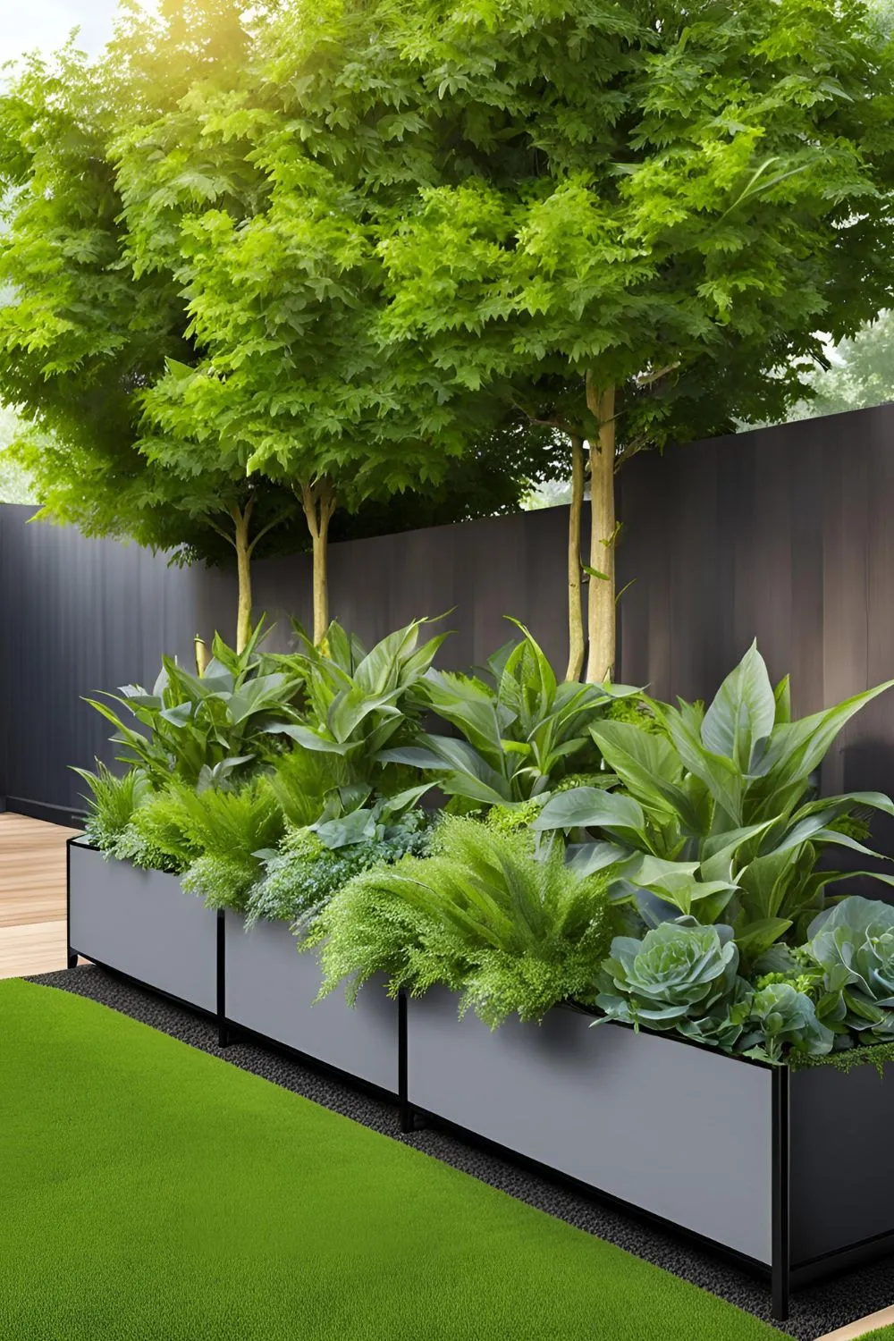 Privacy Plant Containers