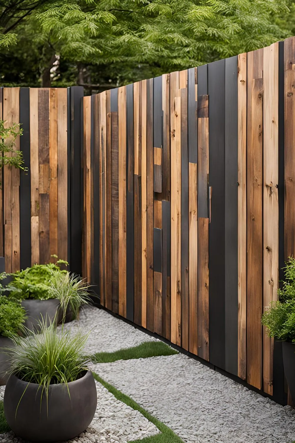 Reclaimed Wood Fence