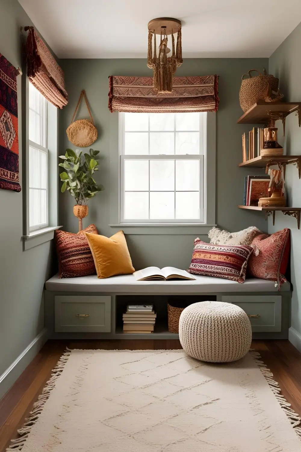 Bohemian Reading Corner