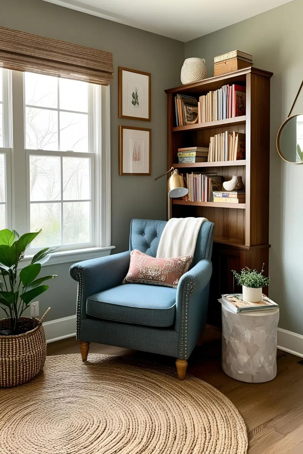 Cozy Corner Armchair Setup