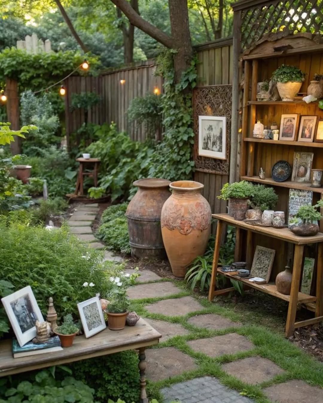 Nature's Elegant Greenery in Garden Shaded Areas