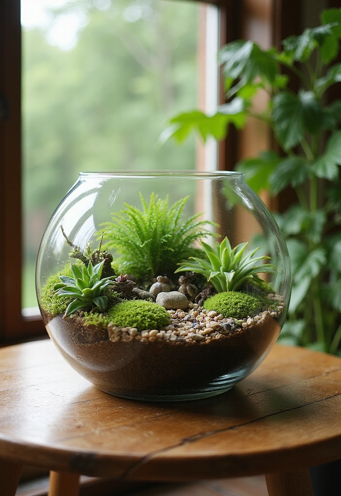 Terrarium Gardens: A Miniature Ecosystem